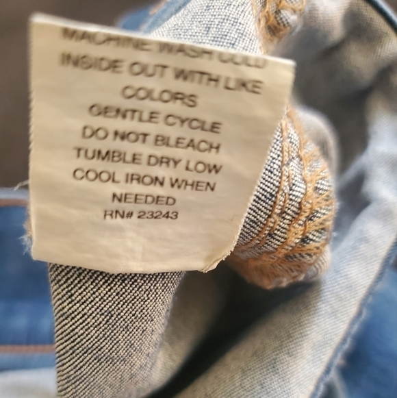 High waist pull on jeans leggings - Picture 7 of 7